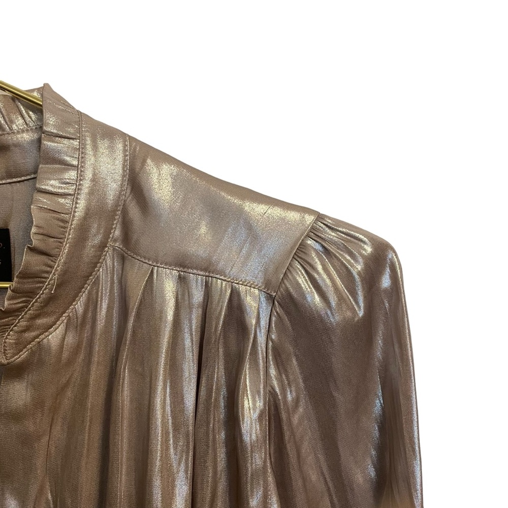 Fat Face Eloise Metallic Blouse Size 6 NWT - Picture 2 of 8